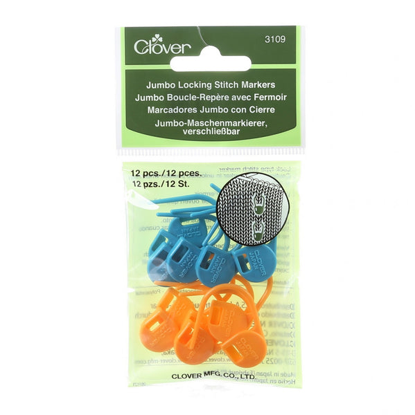 Jumbo Locking Stitch Markers – Wooden SpoolsQuilting, Knitting and More!