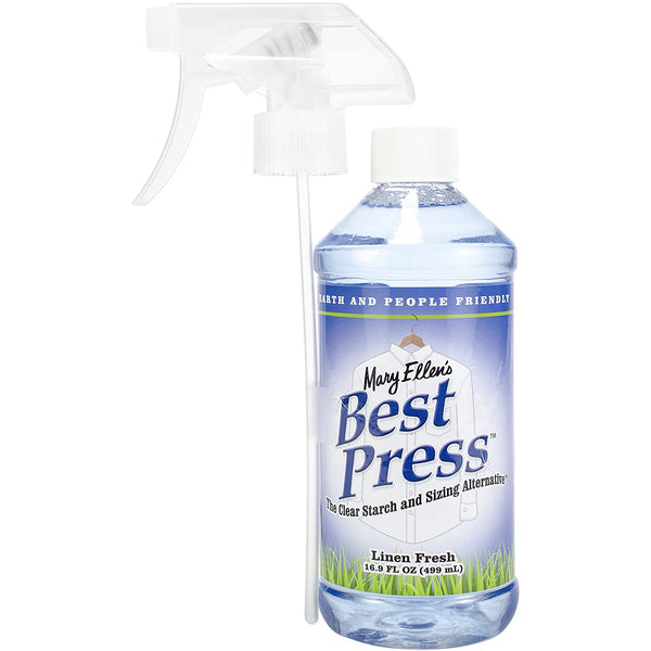  Mary Ellen Products Best Press Linen Fresh Spray Starch, 16  Ounce : Health & Household