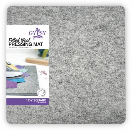 The Gypsy Quilter Felted Wool Pressing Mat - 13 1/2 x 13 1/2