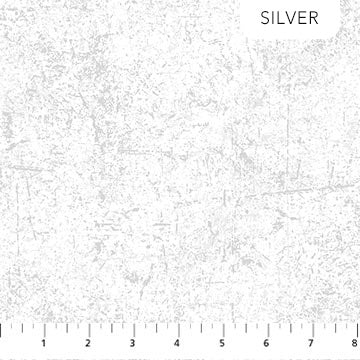 Glisten Holiday - Wintry Silver ($13/yd)