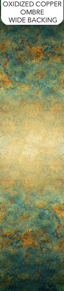 108" Stonehenge Ombre Oxidized Copper Wide Back ($20/yd)