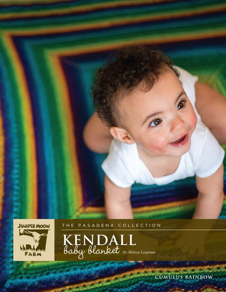 Kendall Baby Blanket-Cumulus Rainbow