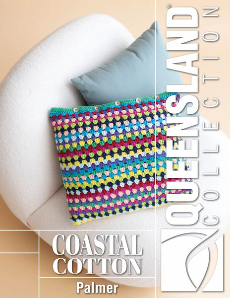 Palmer Crochet Pillow - Coastal Cotton
