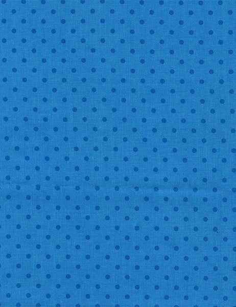 Sapphire - Blue on Blue Dots($9/yd)
