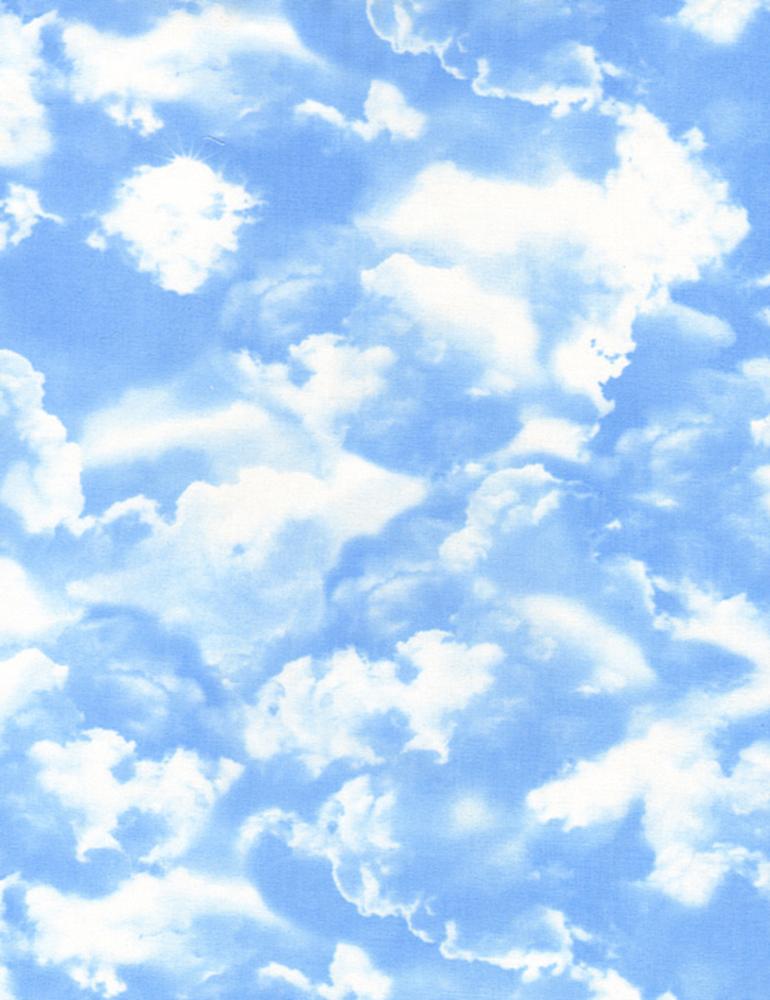 Clouds - Blue ($9/yd)