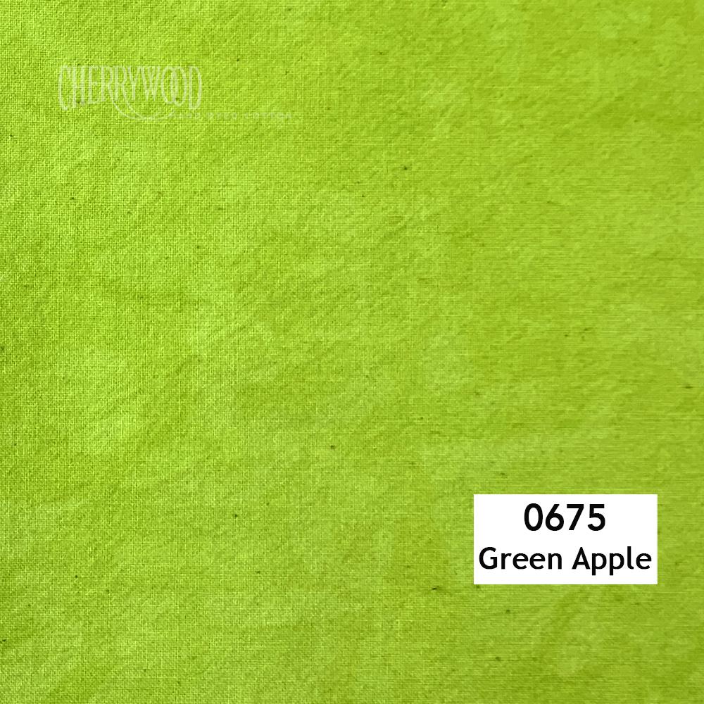 Picture of Cherrywood 0675 Green Apple Hand-Dyed Fabric for sale at WoodenSpools.com