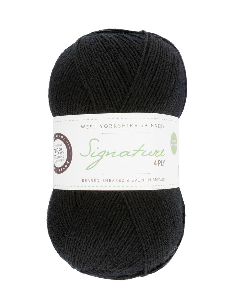 West Yorkshire Spinners (WYS) Signature 4 ply Yarn - Solid Colors – The  Woolly Thistle
