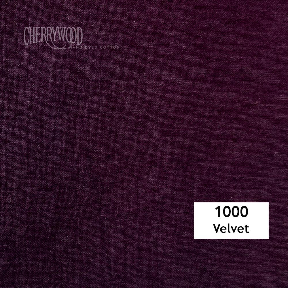 Picture of Cherrywood 1000 Velvet Hand-Dyed Fabric for sale at WoodenSpools.com