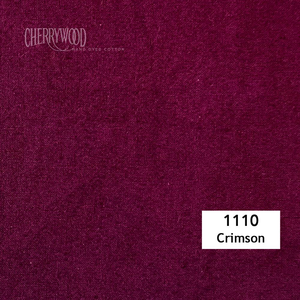 Picture of Cherrywood 1110 Crimson Hand-Dyed Fabric for sale at WoodenSpools.com
