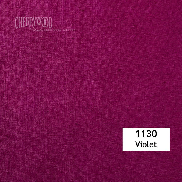 Picture of Cherrywood 1130 Violet Hand-Dyed Fabric for sale at WoodenSpools.com