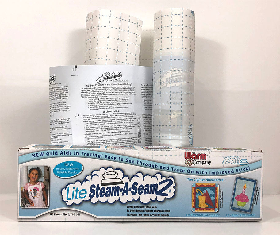 Lite Steam a Seam 2 - 12 ($6.00/yd) – Wooden SpoolsQuilting, Knitting  and More!