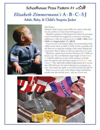 Baby Surprise Jacket Pattern #5