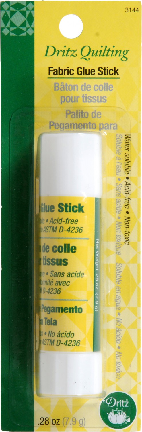 Dritz Fabric Glue Stick – Wooden SpoolsQuilting, Knitting and More!
