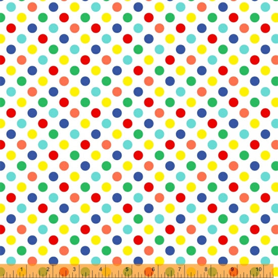 Dot Dot Dot-Multi Color ($8/yd)