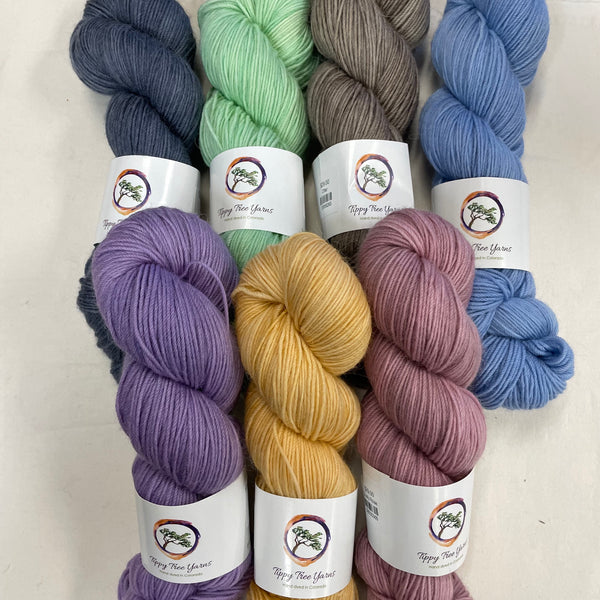 Speckled & Variegated - Tippy Tree Yarns