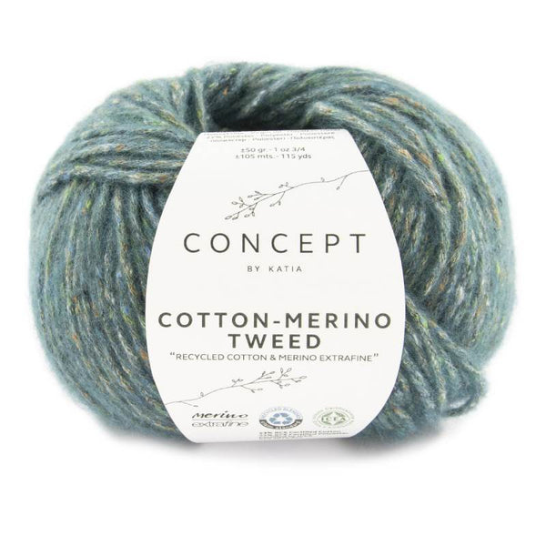 Cotton Merino Tweed