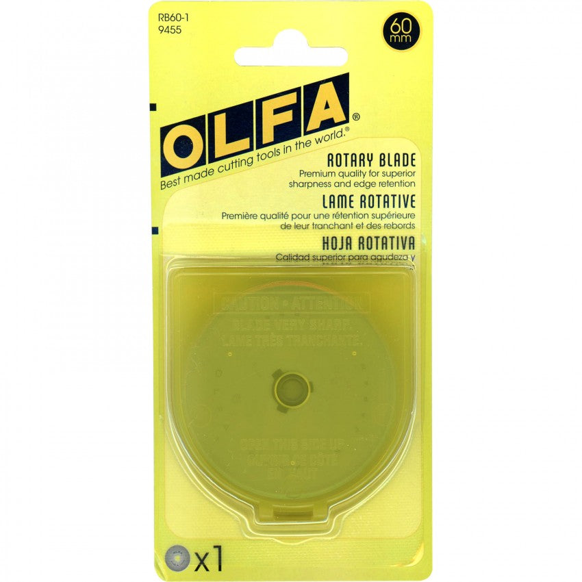 60mm Rotary Cutter Blade Refill - 1 ct.
