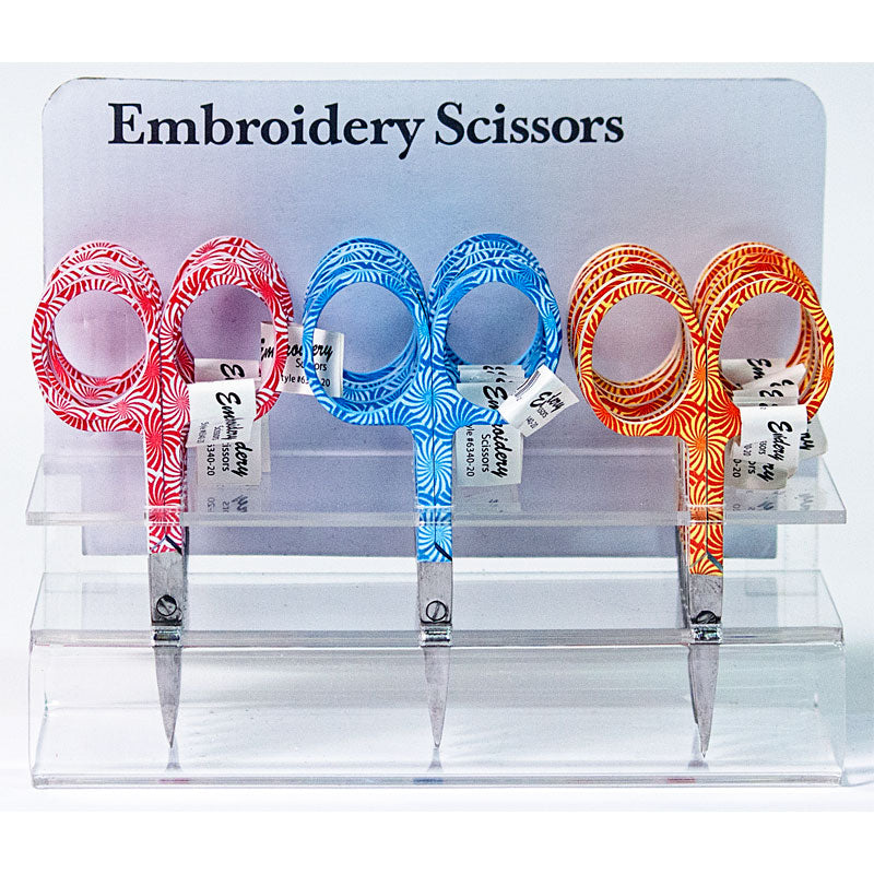 Optical Swirl Embroidery Scissors