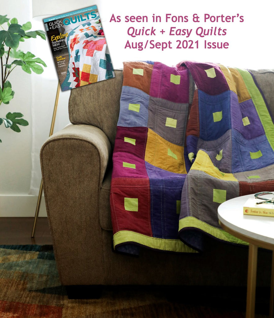 Quick + Easy Quilts August/September 2021