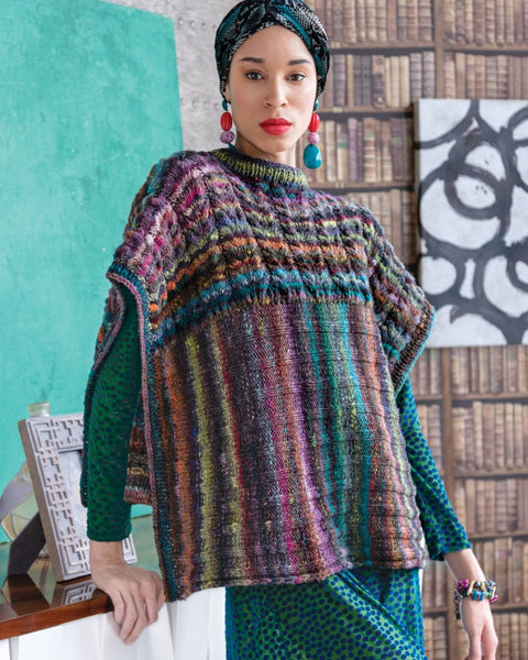 Two Direction Poncho Pattern - Ito
